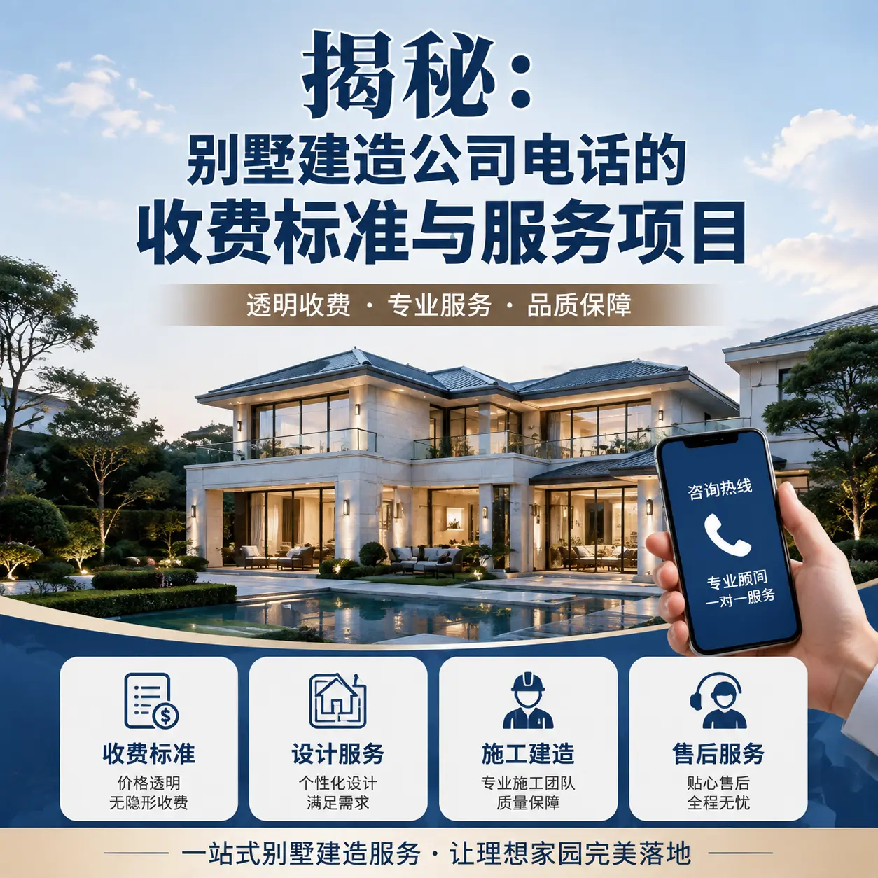 揭秘:贵州别墅建造公司电话的收费标准与服务项目