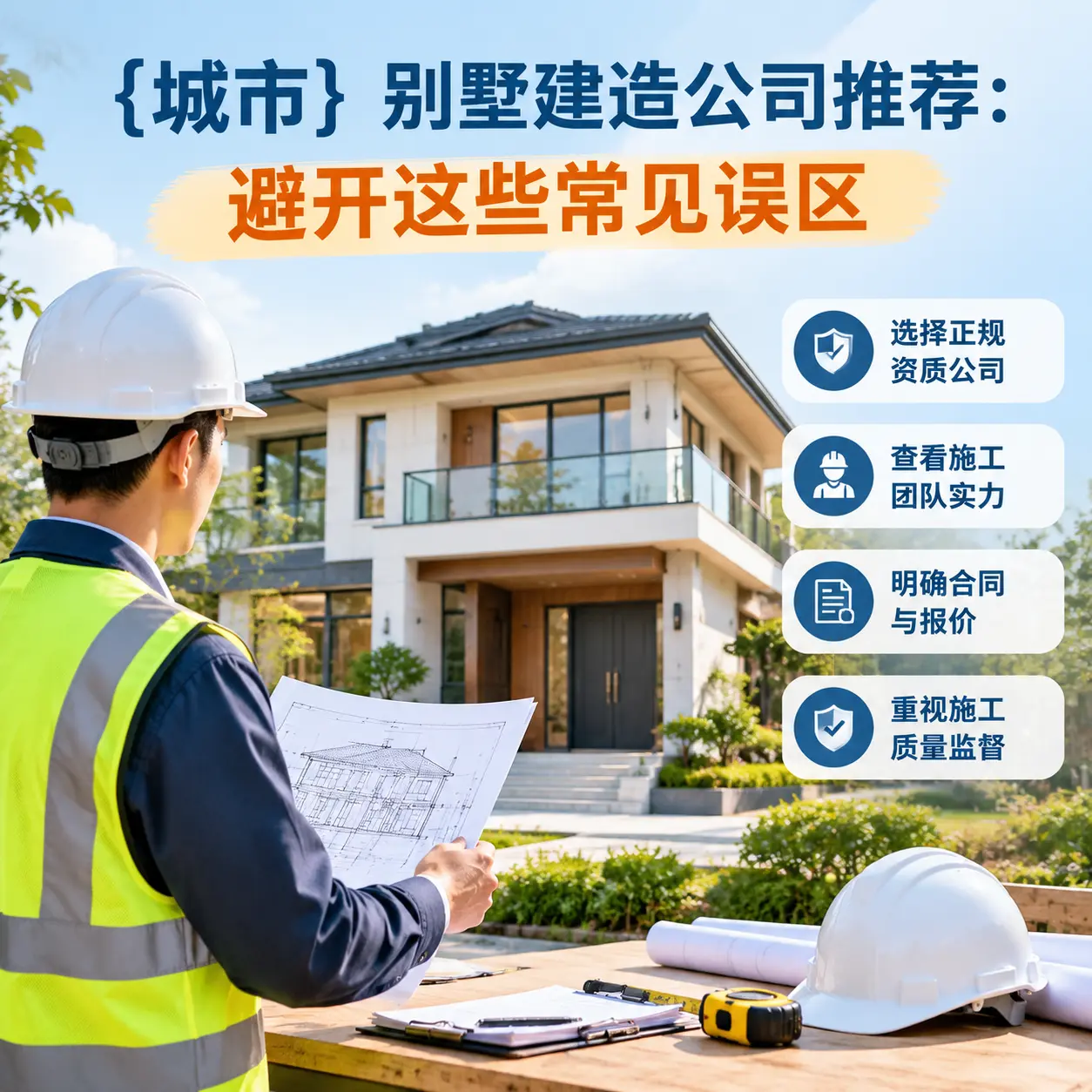 贵州 别墅建造公司推荐:避开这些常见误区