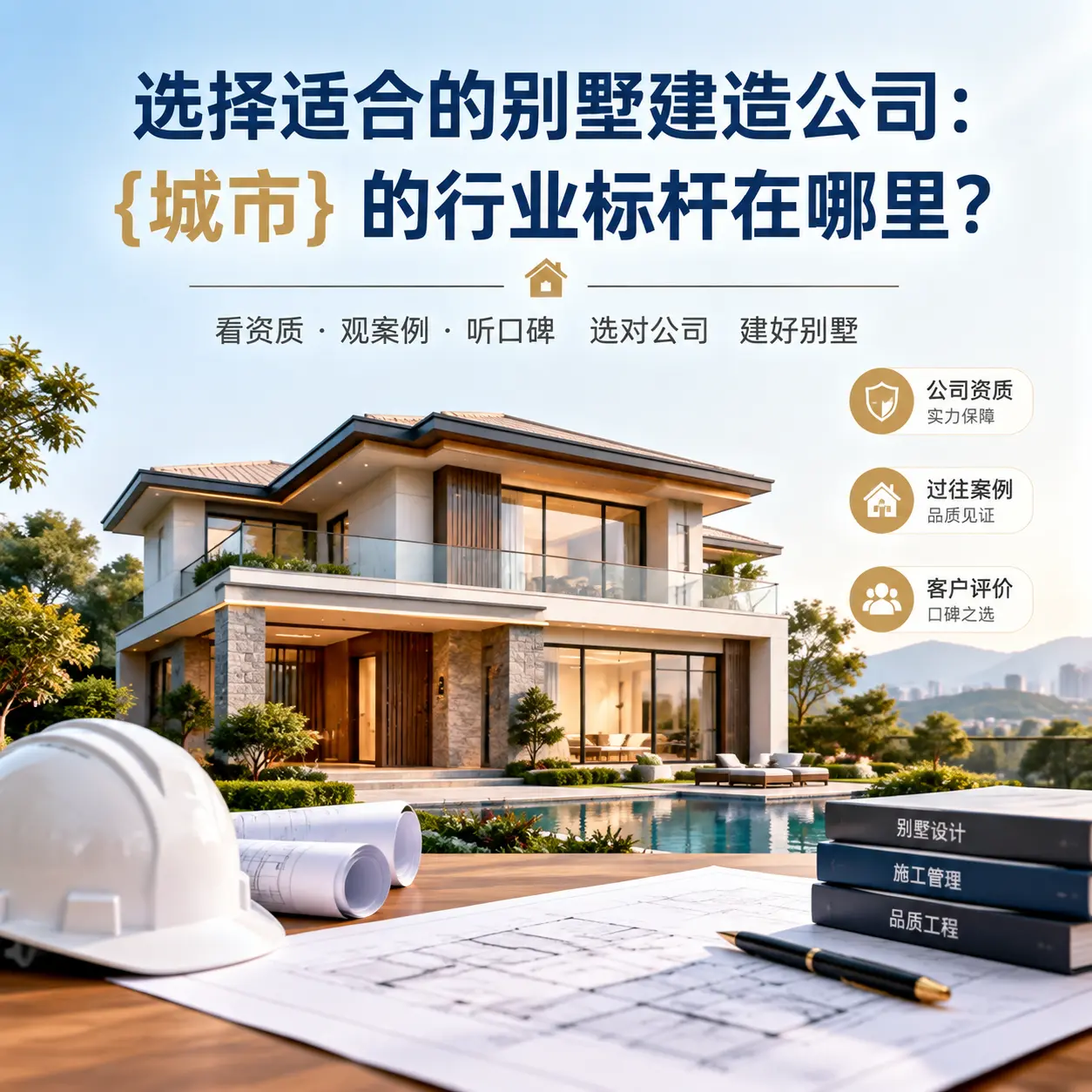 选择适合的别墅建造公司： 贵州 的行业标杆在哪里？