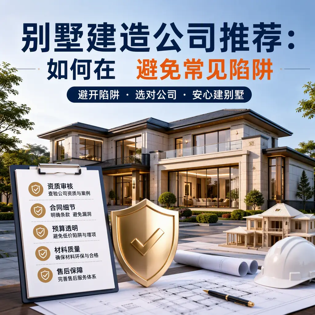 别墅建造公司推荐：如何在 贵州 避免常见陷阱