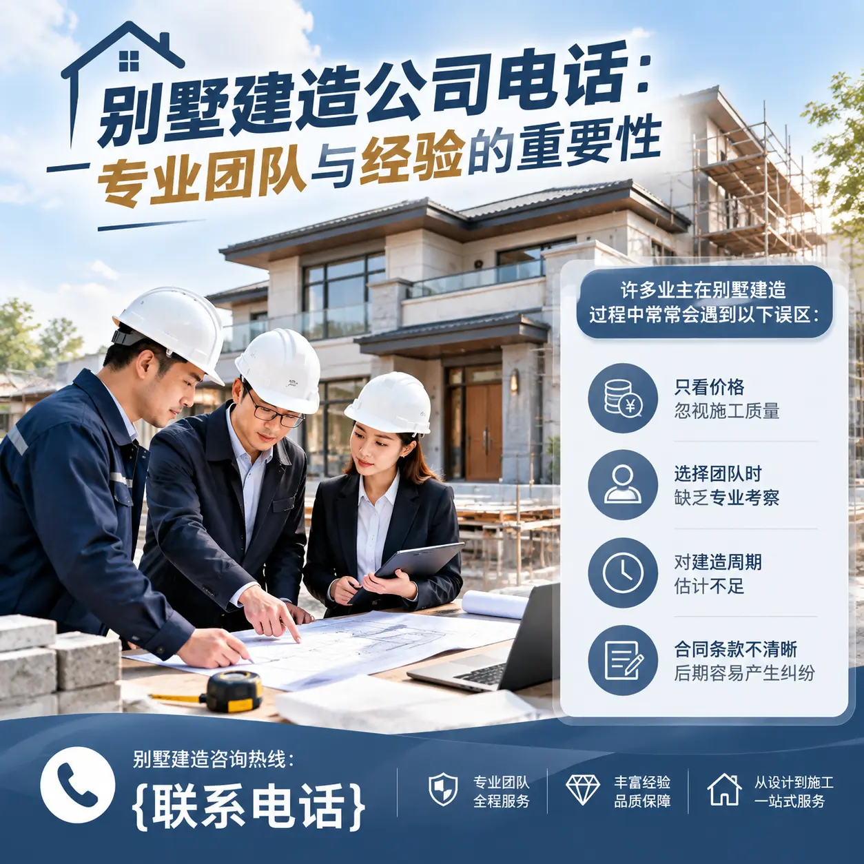 贵州别墅建造公司电话：专业团队与经验的重要性