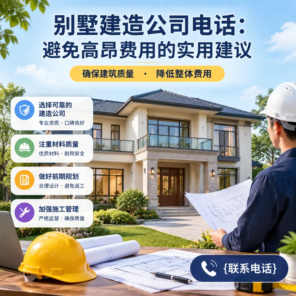 贵州别墅建造公司电话：避免高昂费用的实用建议
