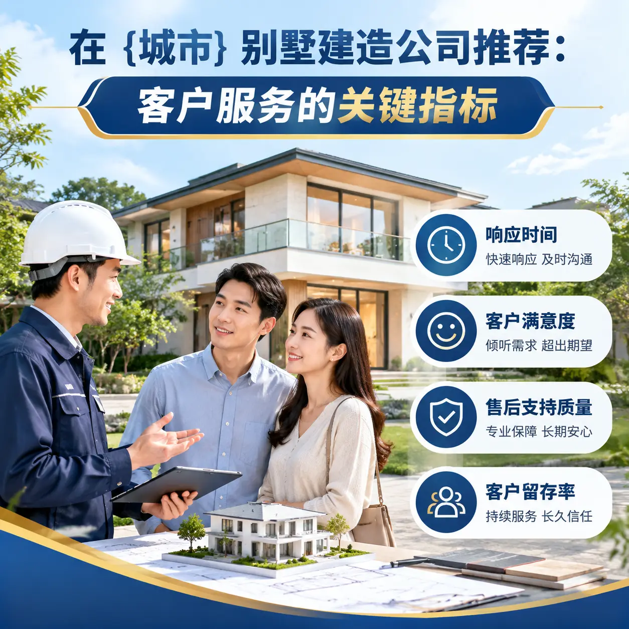 在 贵州 别墅建造公司推荐:客户服务的关键指标