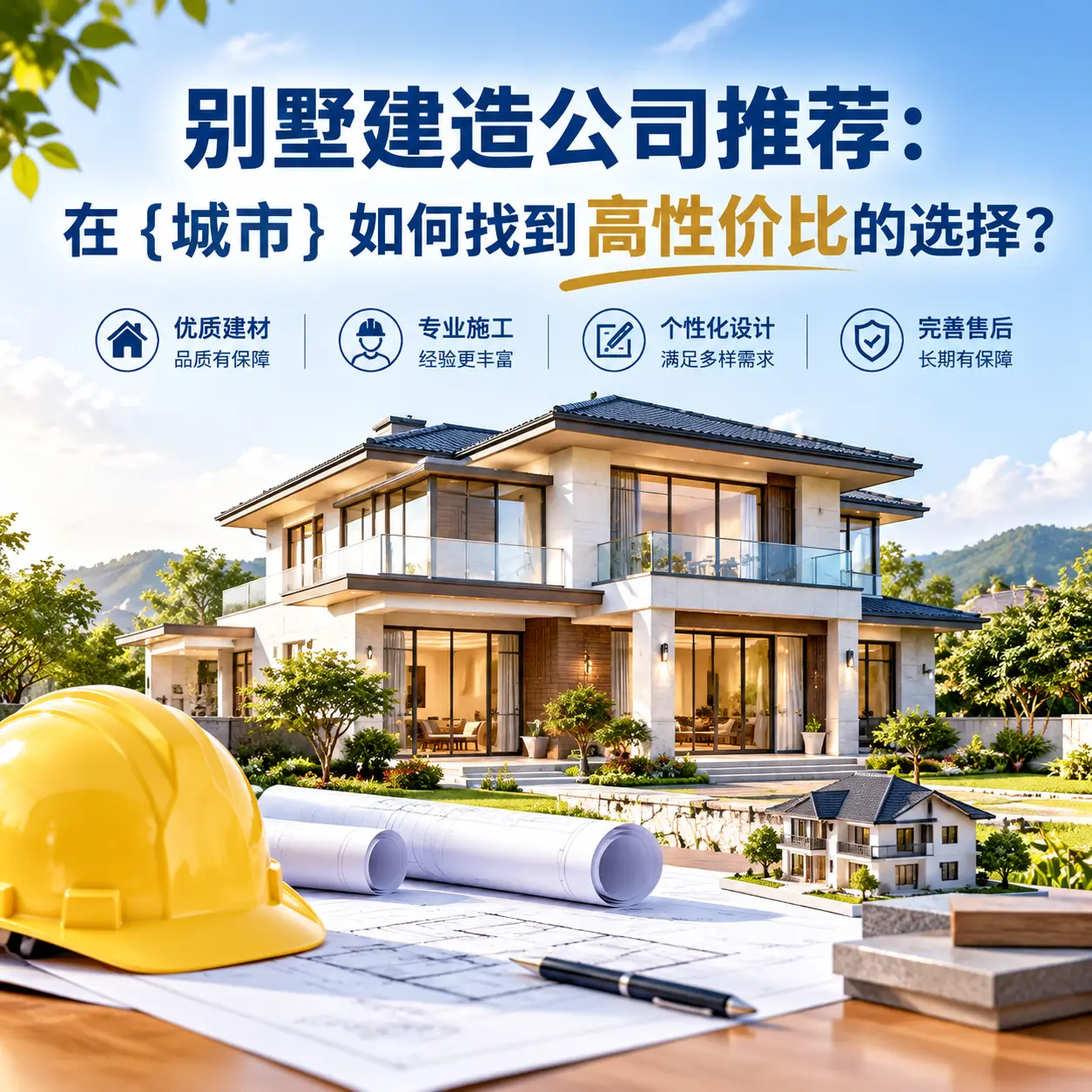 别墅建造公司推荐:在 贵州 如何找到高性价比的选择?