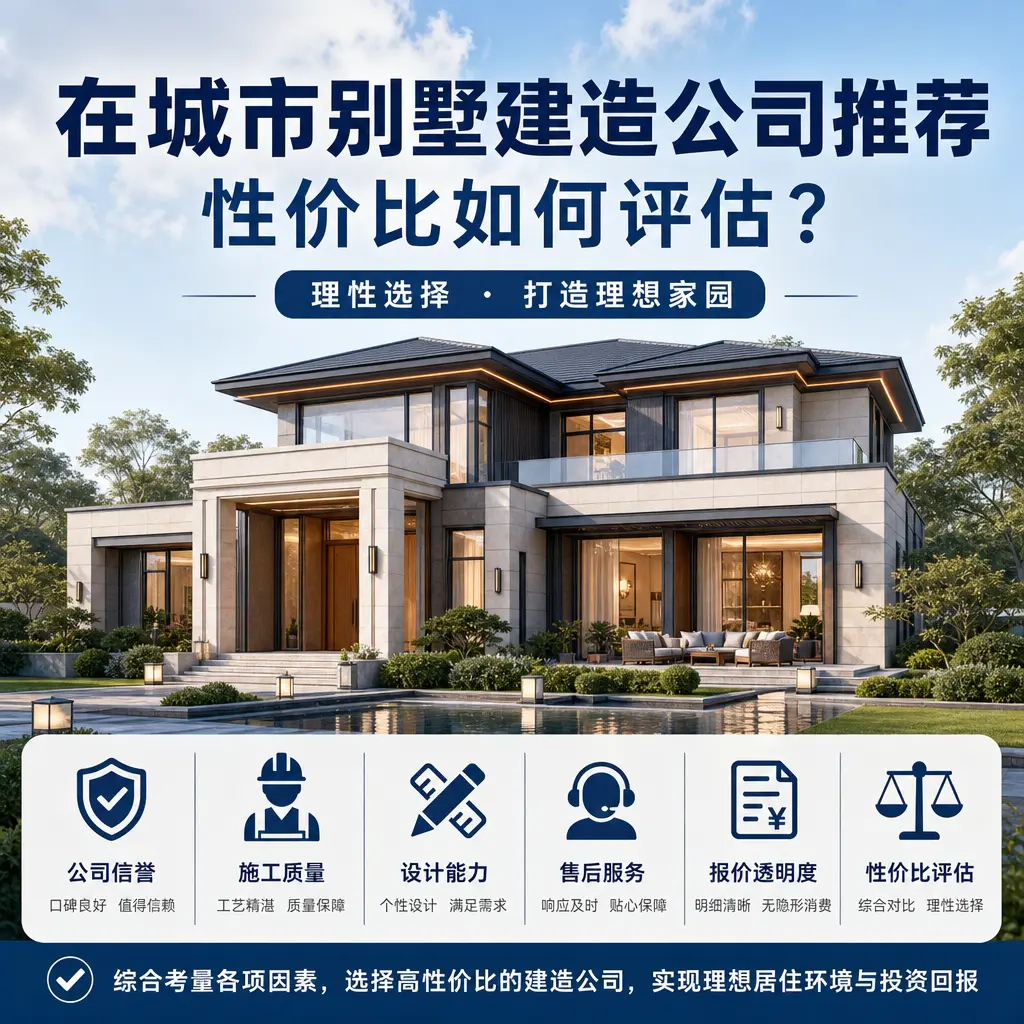 在 贵州 别墅建造公司推荐,性价比如何评估?