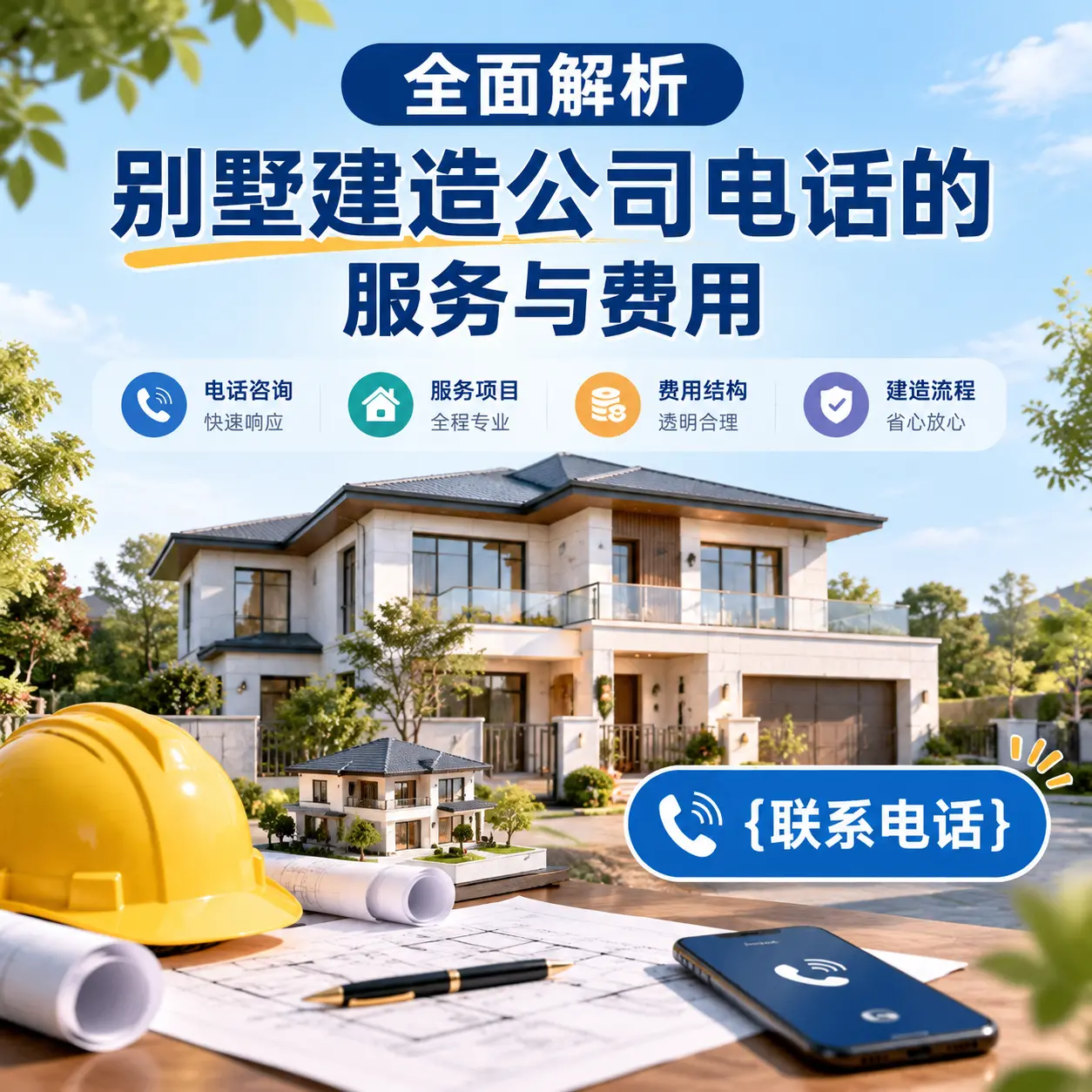 全面解析贵州别墅建造公司电话的服务与费用